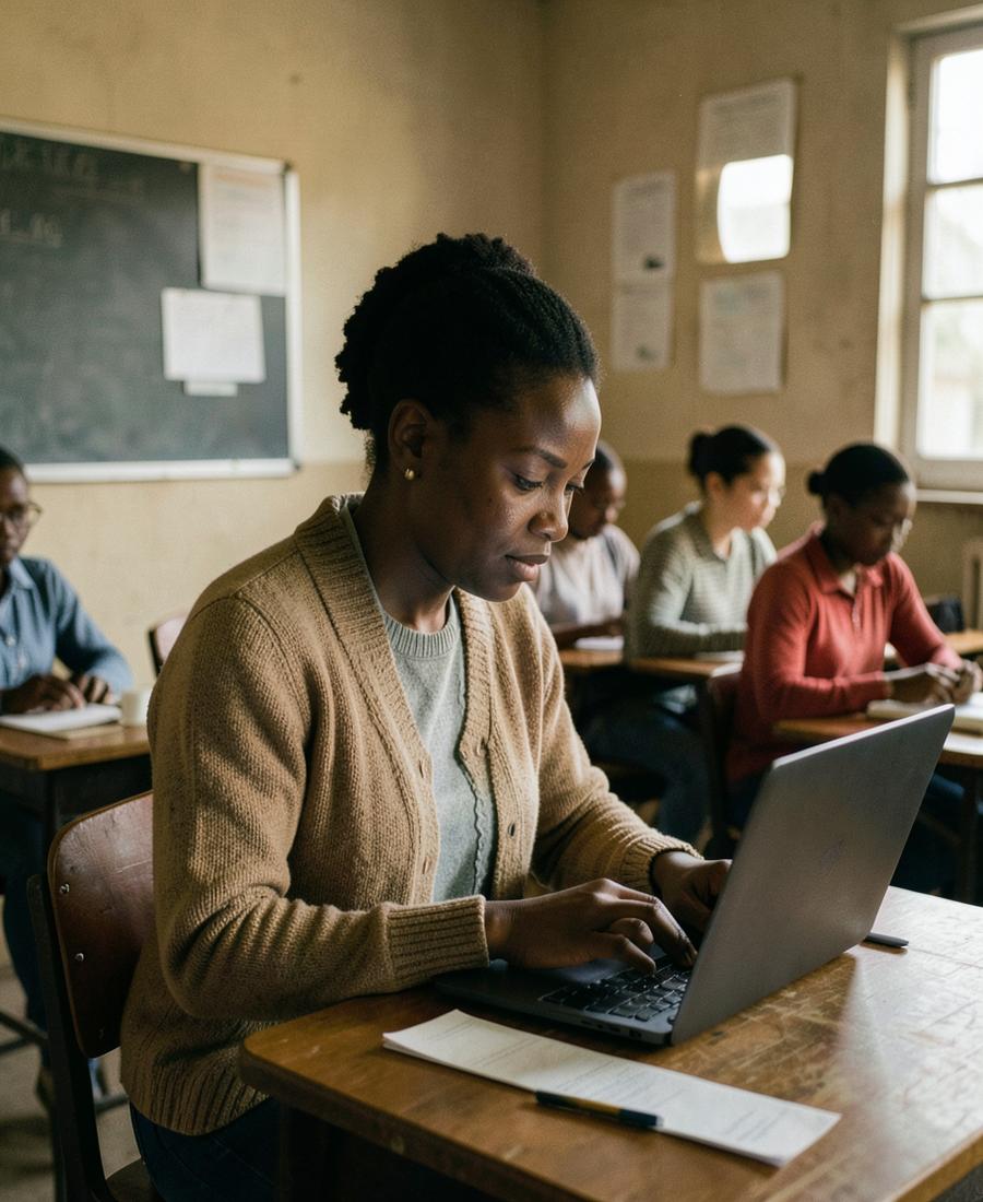 Adult students at Udzungwa College
