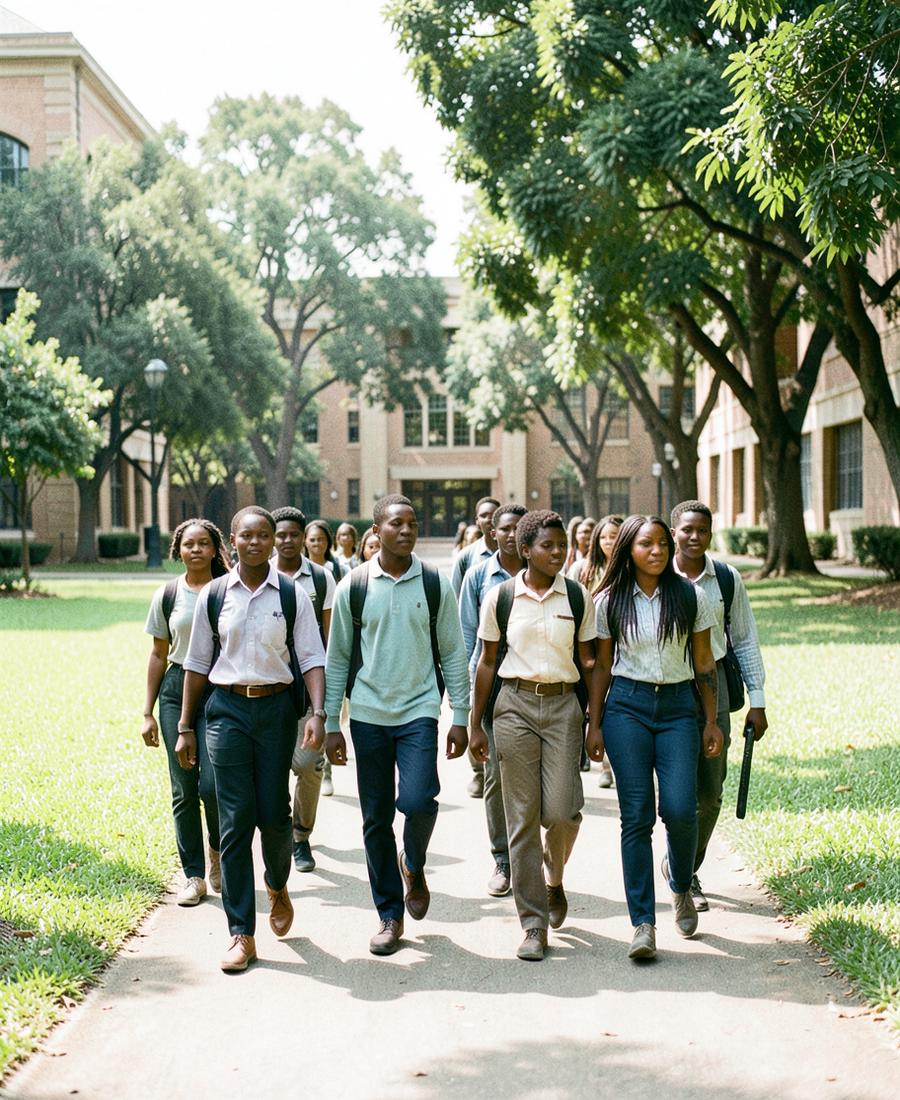 Undergraduate students at Udzungwa College